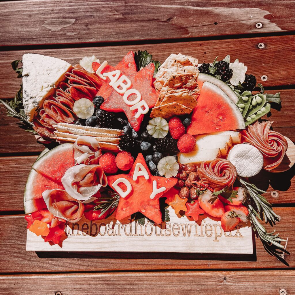 Create the Perfect Labor Day Food and Dessert Boards