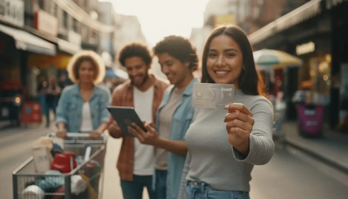 6. Boost Platinum Merchandise Credit Card